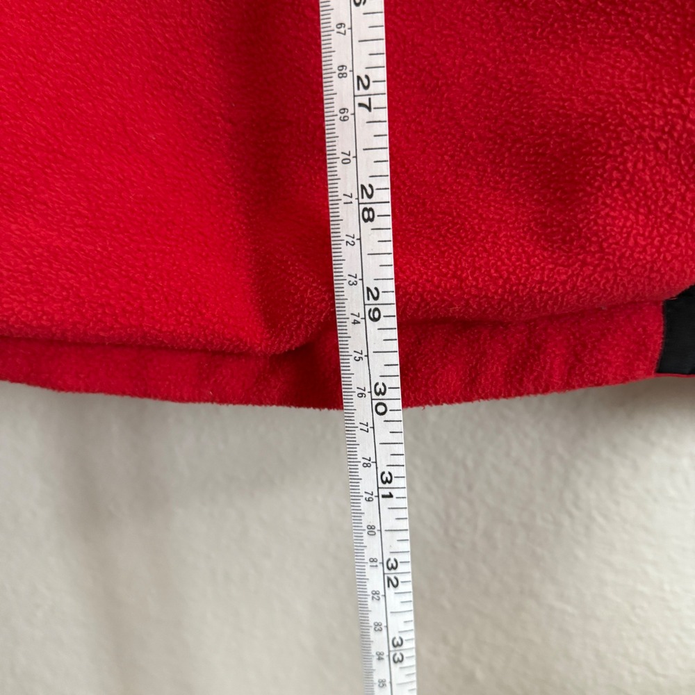 Columbia XL Reversible Red Maryland Terrapins Hooded Coat Outdoor Cozy Gorpcore - Picture 7 of 12